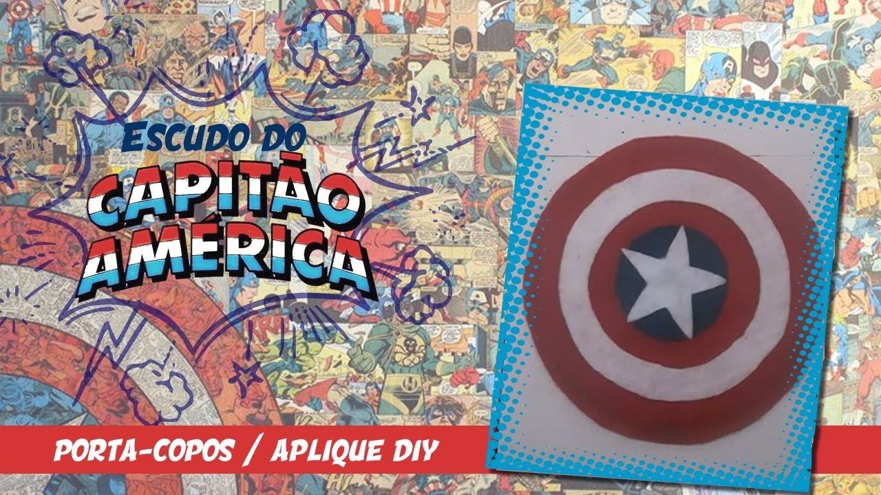 Escudo do Capitão America - COM MOLDE
