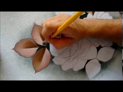 Folhas secas - Pintura em Tecido, Roniel Coimbra