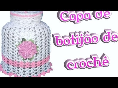 PAP Capa de Botijão de Crochê Leques DIY