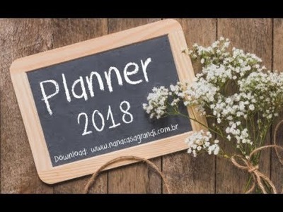 Planner disponível.  Dicas como usar