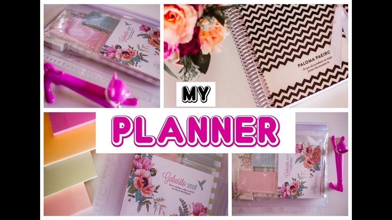 UNBOXING E REVIEW - MEU PLANNER 2018 DA MY PLANNER COLIBRI!