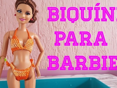 Biquíni de Crochê Para Barbie e Outras Bonecas