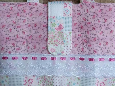 Bolsa de patchwork super facil de fazer❤❤