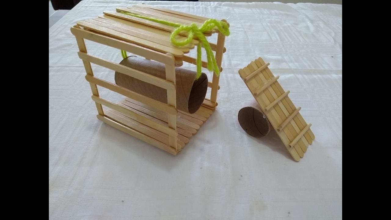 Como fazer brinquedos para Hamster