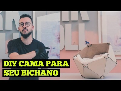 COMO FAZER uma CAMA para o seu GATO | DIY | Paulo Biacchi
