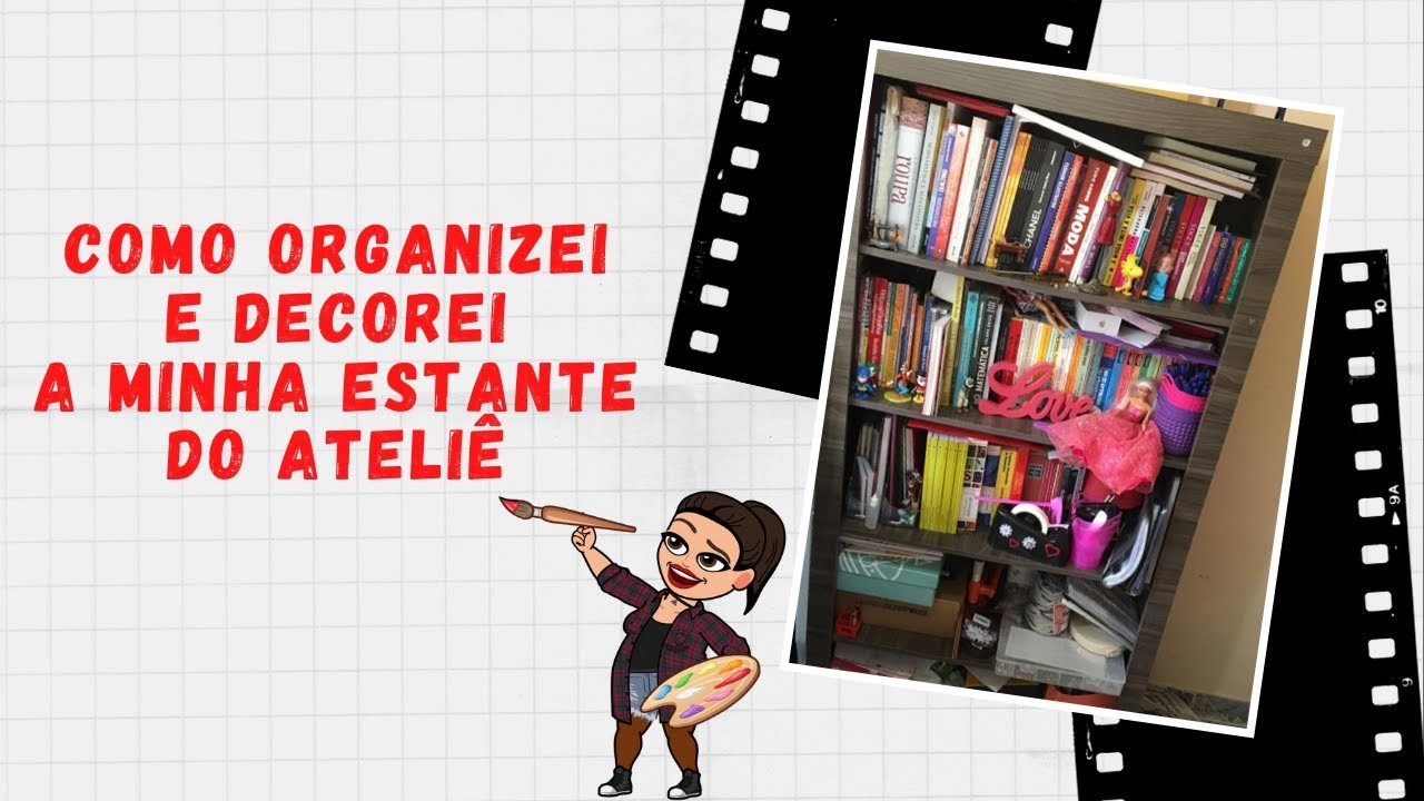 COMO REFORMAR A ESTANTE DO ATELIÊ DE COSTURA