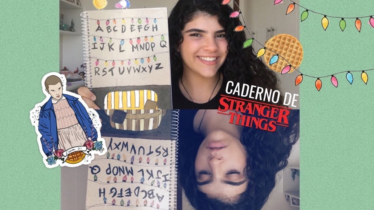 DIY - Caderno Stranger Things
