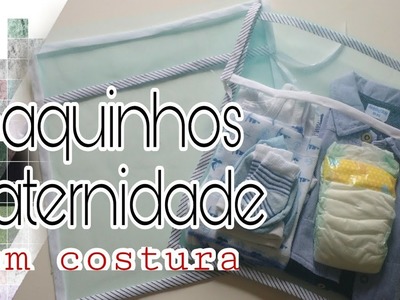 DIY Saquinhos de Maternidade feito com Tule - Gastando menos de 10 reais