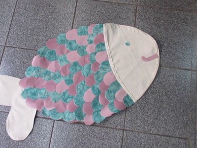 MARAVILHOSO Tapete feito com RETALHOS - Amazing Doormats - How to make doormats - DIY