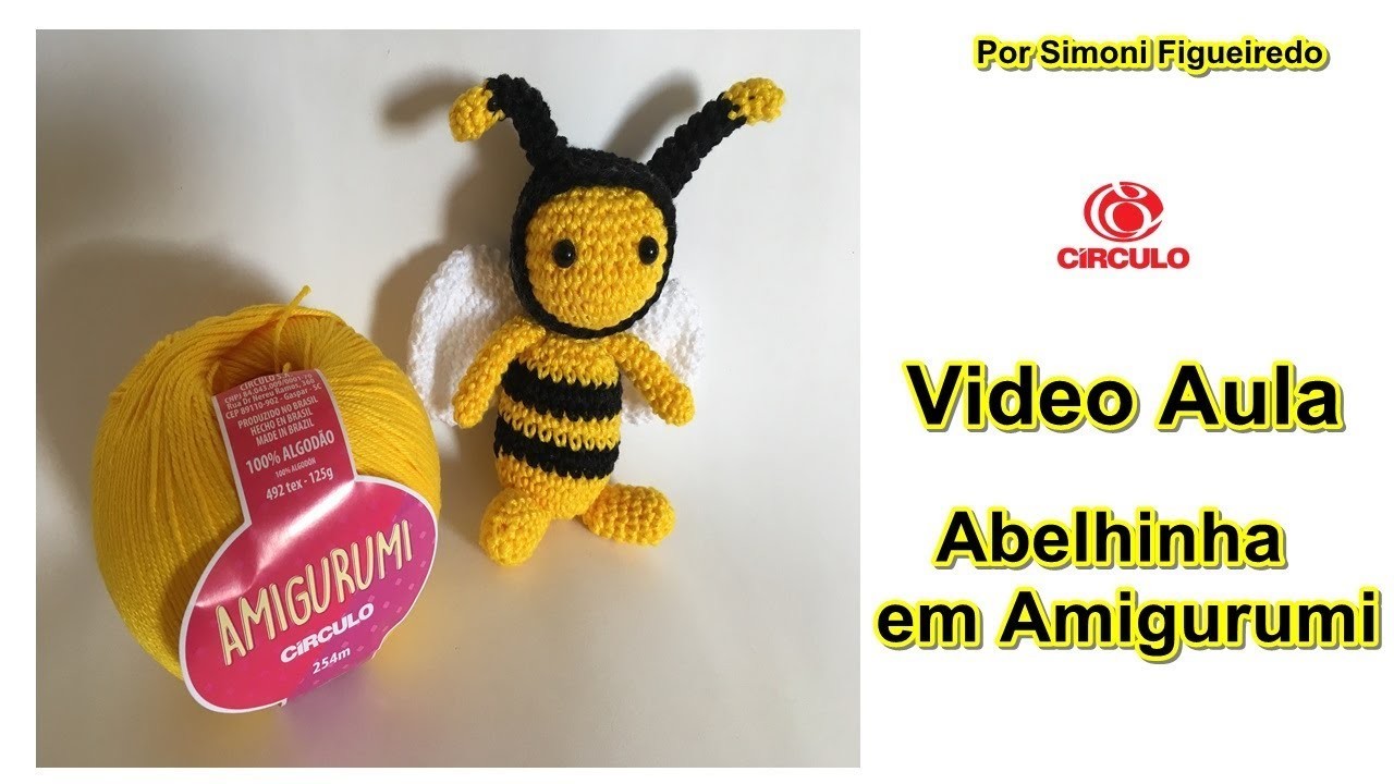 Simoni Figueiredo - Abelhinha Mel (Amigurumi)