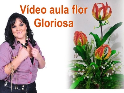 VÍDEO AULA FLOR GLORIOSA -  Prof. Andreia Craft Souza