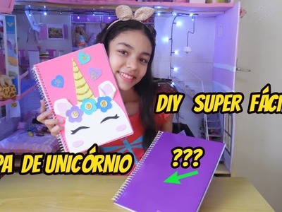 CADERNO DE UNICORNIO PERSONALIZADO