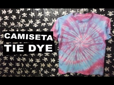 Como Fazer Camiseta Tie Dye - DIY Tutorial
