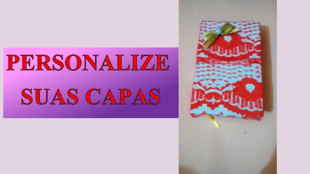 CUSTOMIZAÇÃO DE CAPA