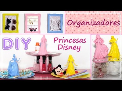 DIY Organizadores Porta Bijuterias, Objetos, Esmaltes e Óculos | Cinderela Retro