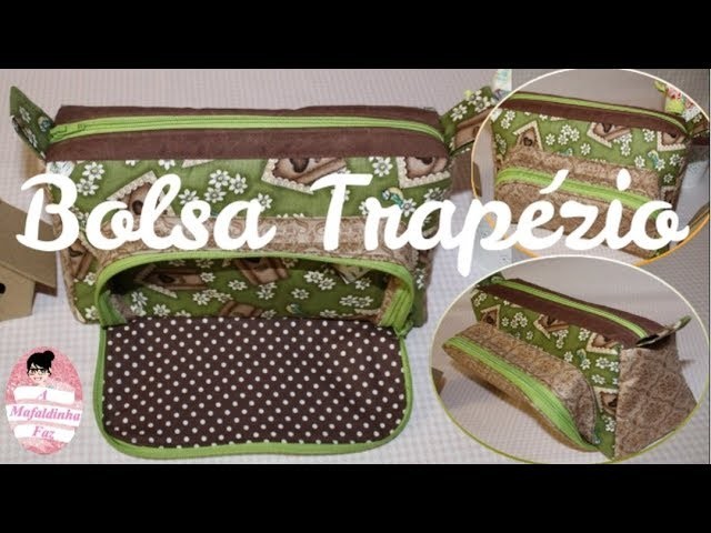 Estojo. Necessaire Trapézio