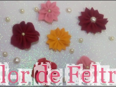 Flor Fácil de Feltro