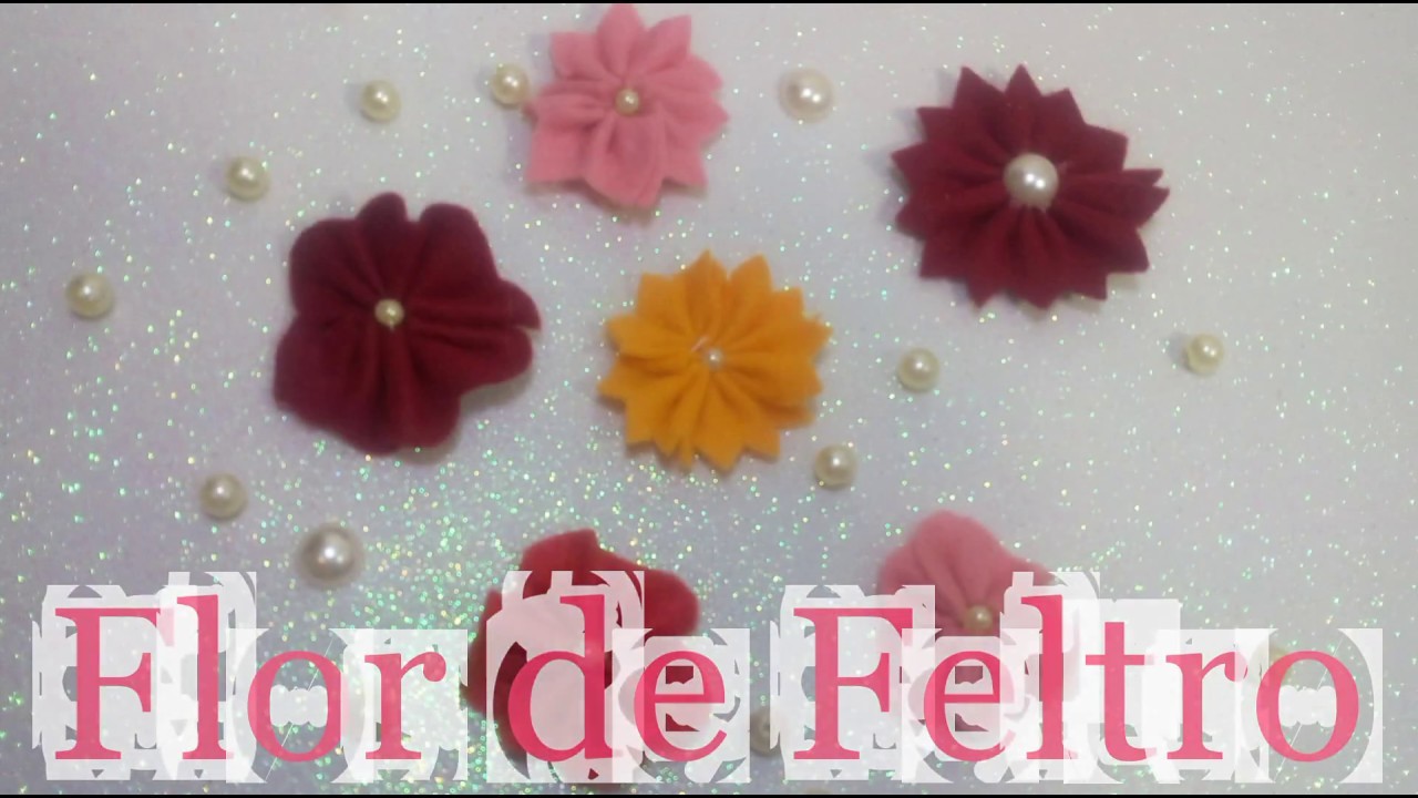 Flor Fácil de Feltro