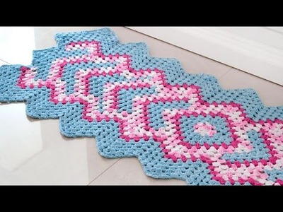 Lindos Tapetes de Crochê Inspiração para Decorar sua Casa