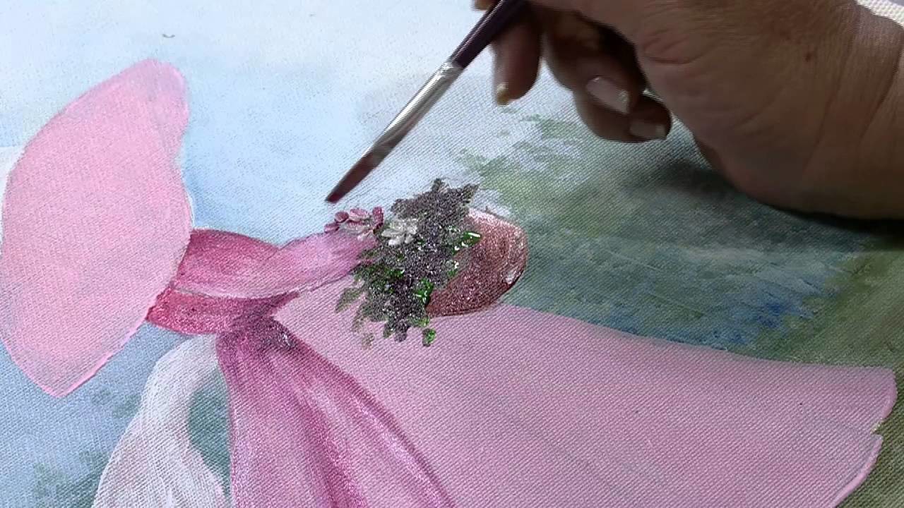 Mulher.com 15.05.2014 Julia Passerani - Ecobag pintura pontilhismo Parte 2.2