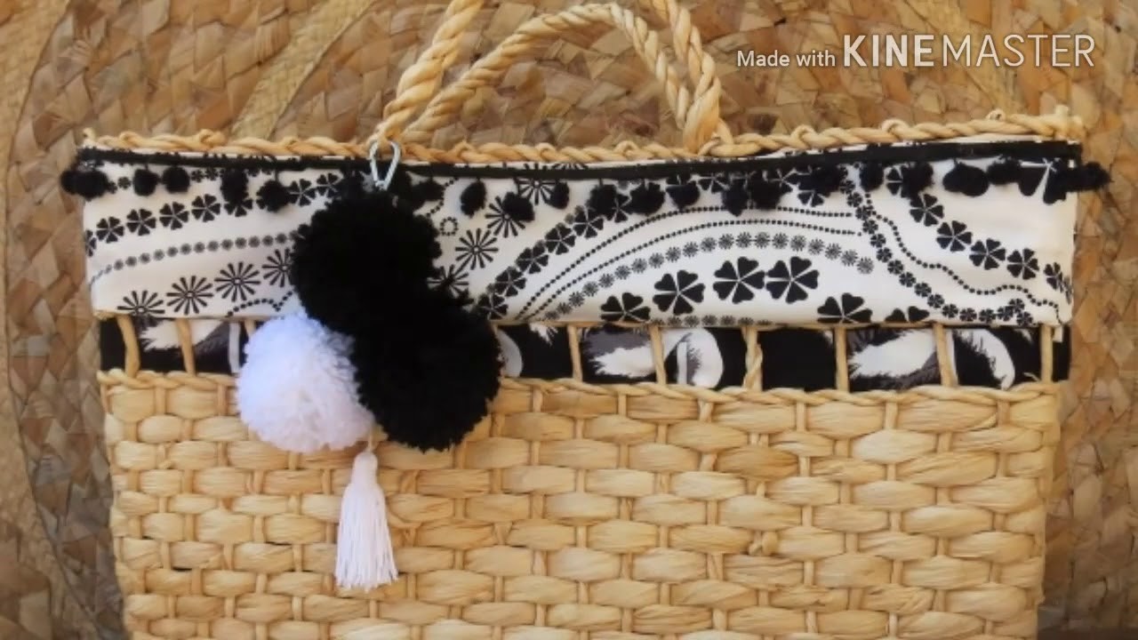 Nina bolsas - bolsa de palha customizada