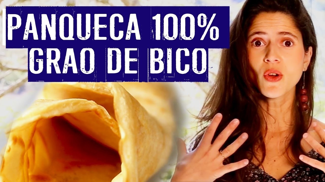 PANQUECA 100% GRÃO DE BICO !!!
