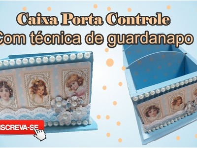 Porta controle decorado de Mdf