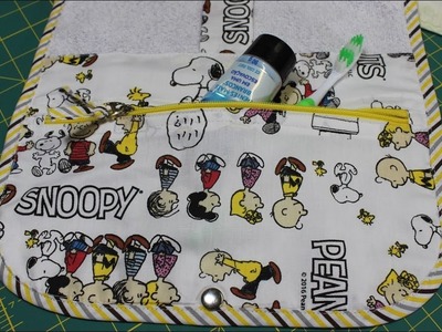 Toalha de Higiene Bucal Snoopy
