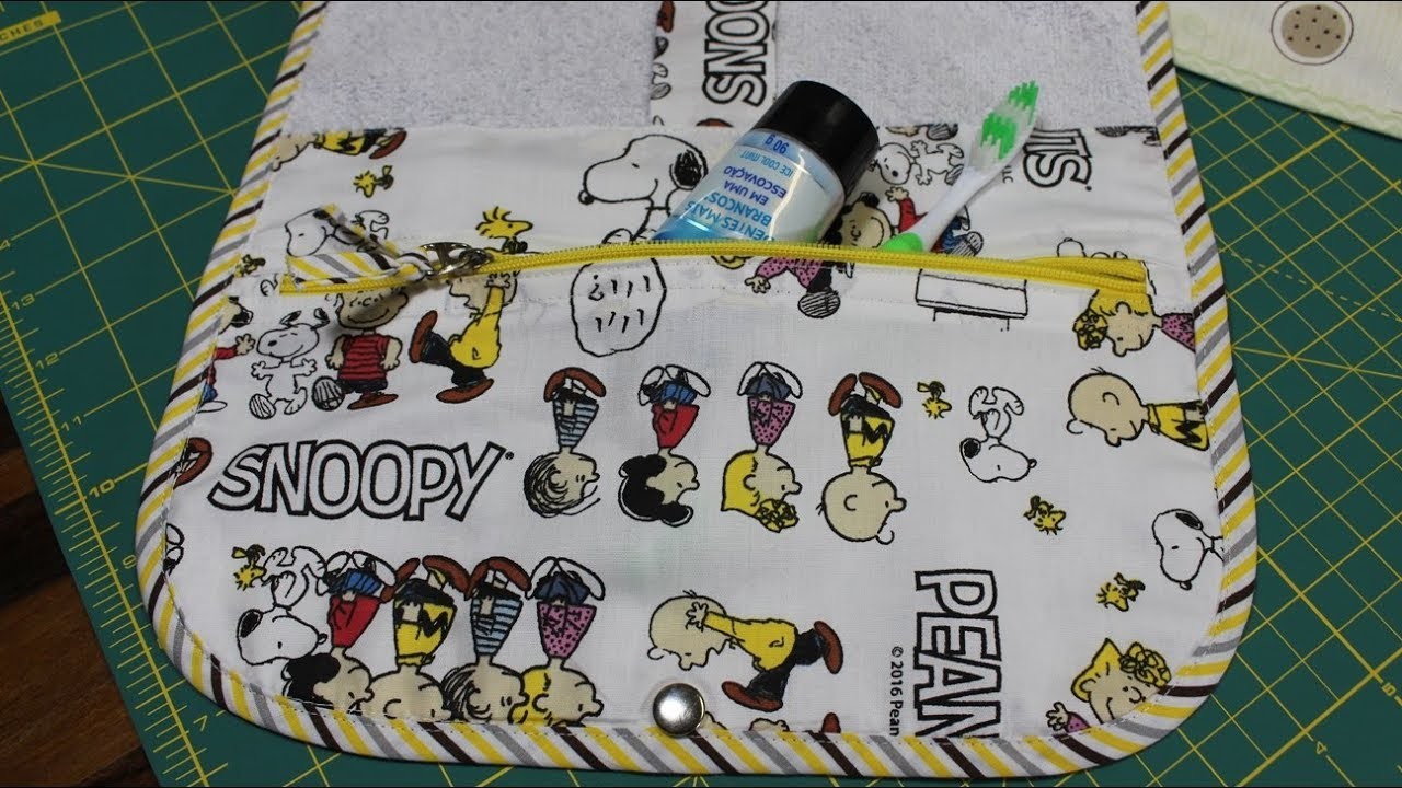 Toalha de Higiene Bucal Snoopy