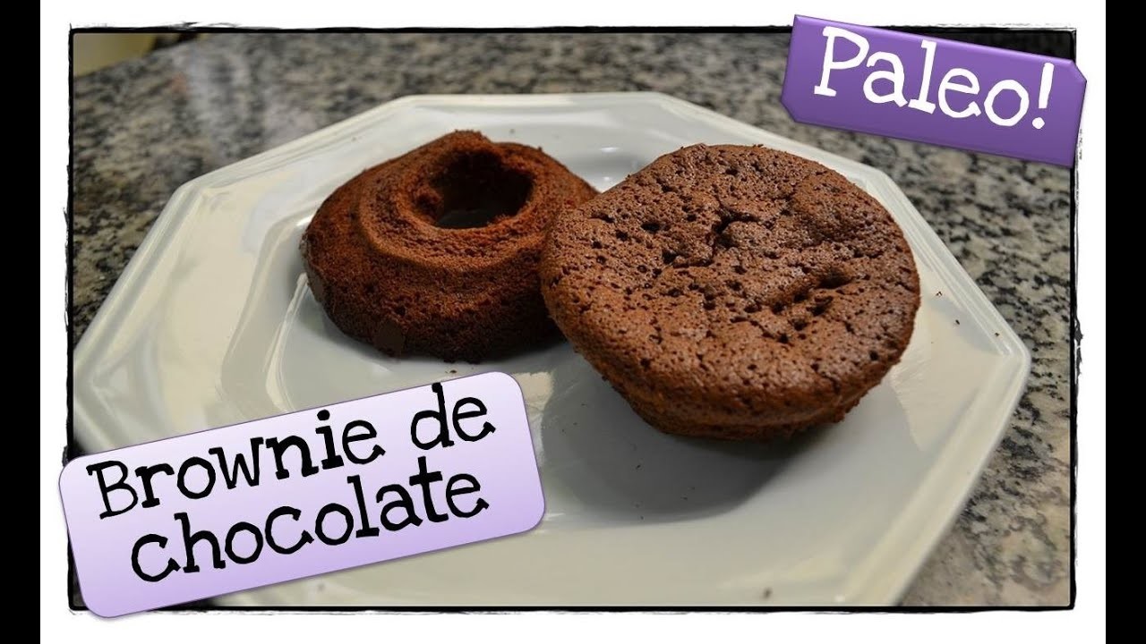 Brownie Paleo, Fácil e Saúdavel de 2 ingredientes - Delicioso!