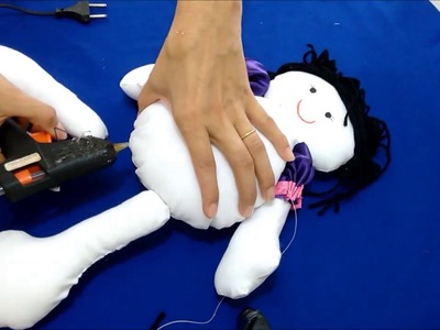 Como fazer boneca de pano boneca maria alessandra diy faça vovê mesmo