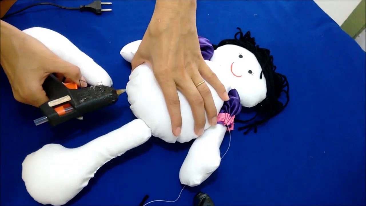 Como fazer boneca de pano boneca maria alessandra diy faça vovê mesmo
