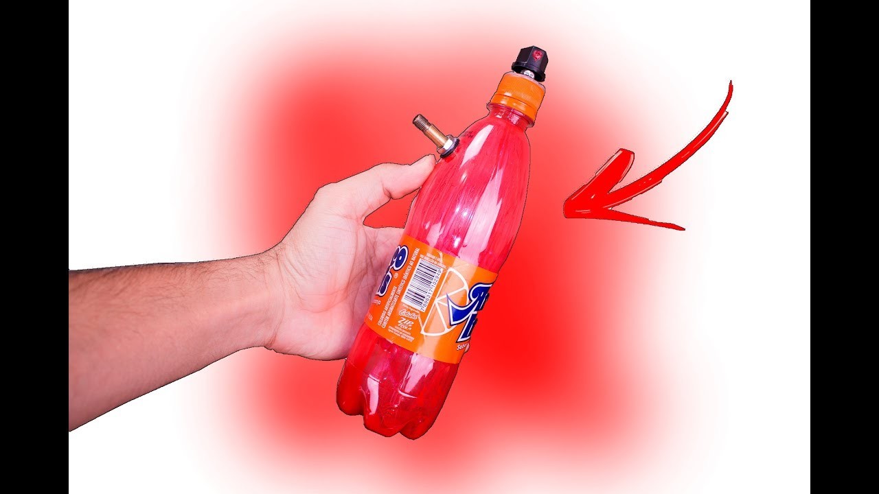 Como fazer um Spray de pintura com garrafa Pet - Faça você mesmo #5