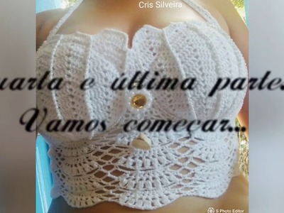 Cropped Sereia.  Última PARTE!!!!!