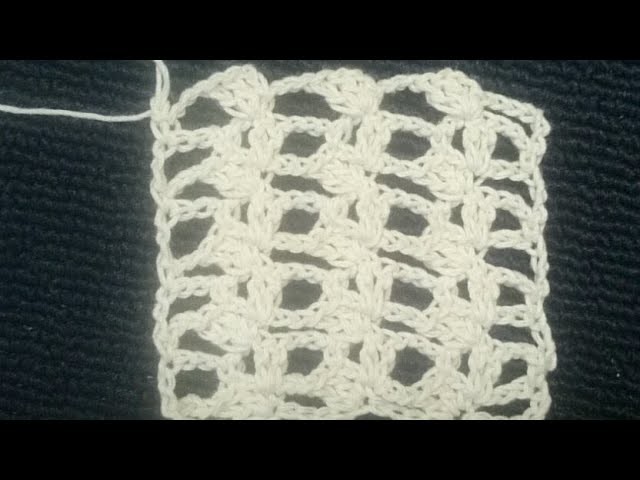 DIY CROCHET PONTO FANTASIA 2 CARREIRAS