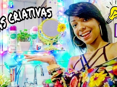 DIY: DECORAÇÃO ESPELHO LUZ PISCA  PISCA | FAÇA VOCE MESMO |
