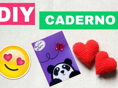 DIY- FAÇA VC MESMO CAPA DE CADERNO