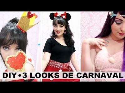 DIY para o Carnaval: Fantasia de Sereia, Minnie e Rainha de Copas | Cinderela Retro