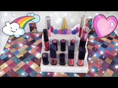 Diy, Porta Batom de Unicórnio.