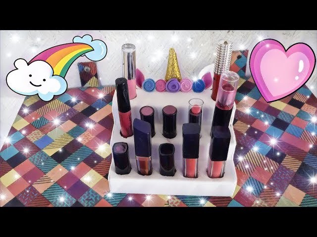Diy, Porta Batom de Unicórnio.