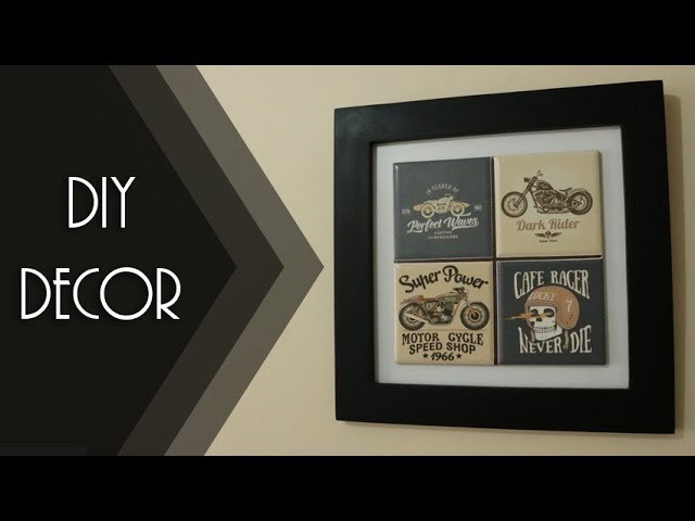 DIY QUADRO DECORATIVO