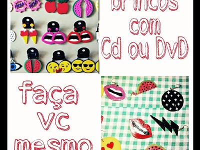 Faça você mesmo Brincos de acrílico