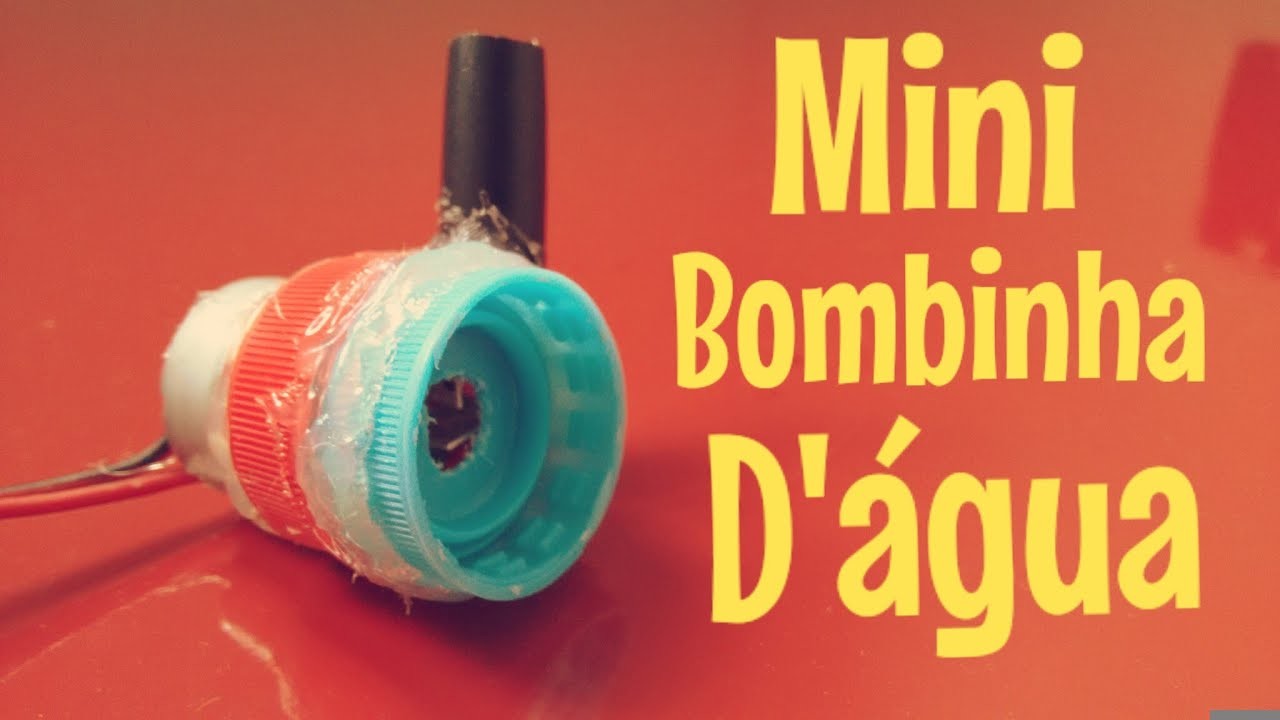 Mini Bombinha D'água - Como Fazer