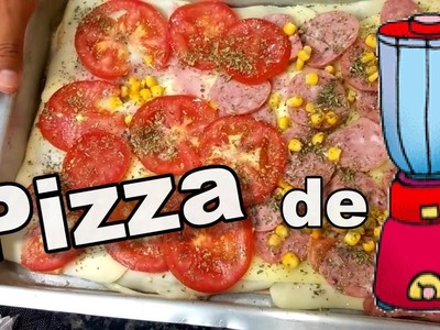 Pizza de Liquidificador - Rápido, Fácil e Barato