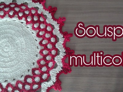 Sousplat multicolor