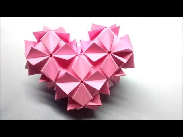 Tutorial: Coração de Origami