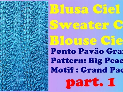 Blusa.Sweater Ciel - ponto pavão   (1 of 5)