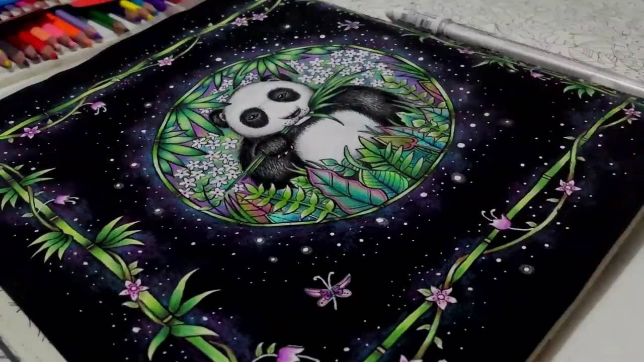 Como fazer fundo GALÁXIA - Panda | Selva Mágica | Magical Jungle