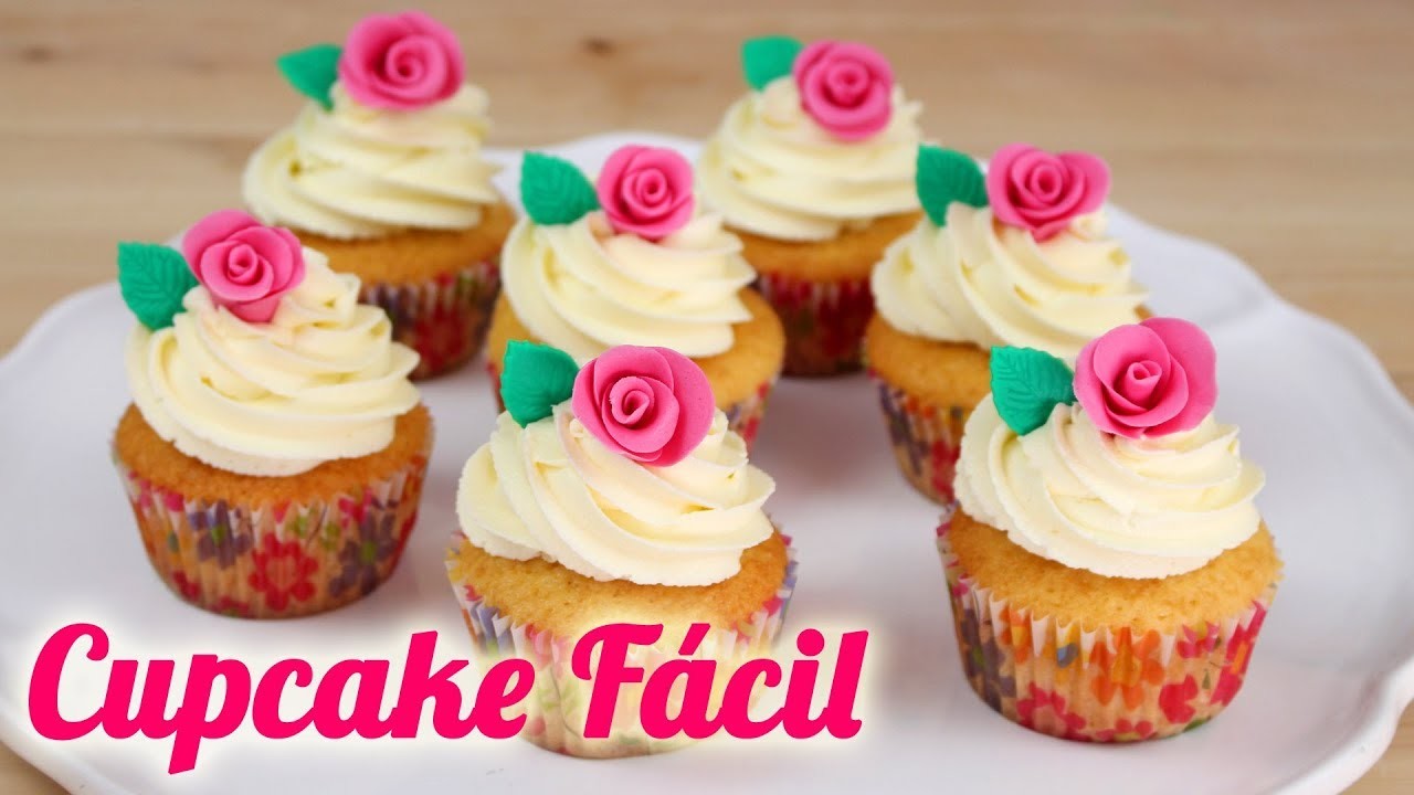 Cupcake Fácil de Baunilha e Leite Ninho | Como Fazer Cupcake de Baunilha e Leite ninho | Cakepedia