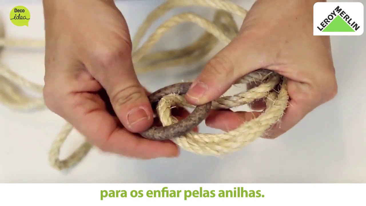 Faça um porta vasos suspenso | LEROY MERLIN